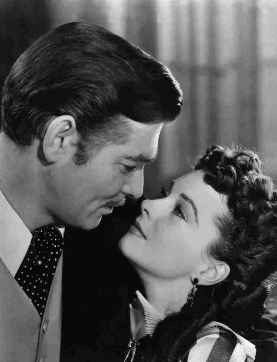 Gable Clark Gone With the Wind 7 film star poster A4 Photo Print