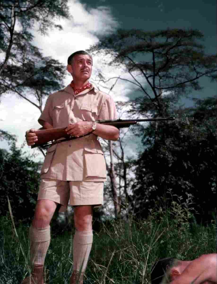 Gable Clark Mogambo z3 film star poster A4 Photo Print