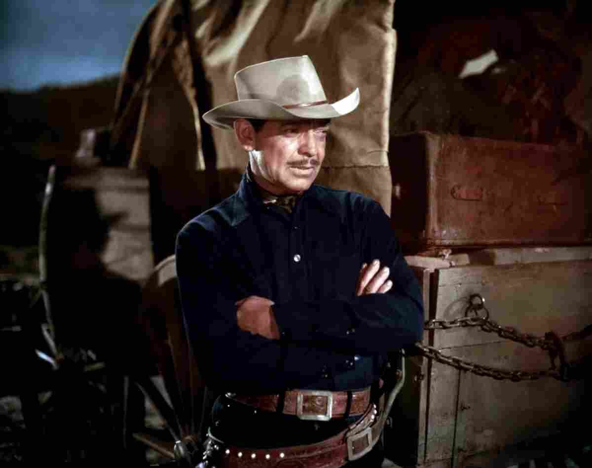 Gable Clark Tall Men The 2 film star poster A4 Photo Print