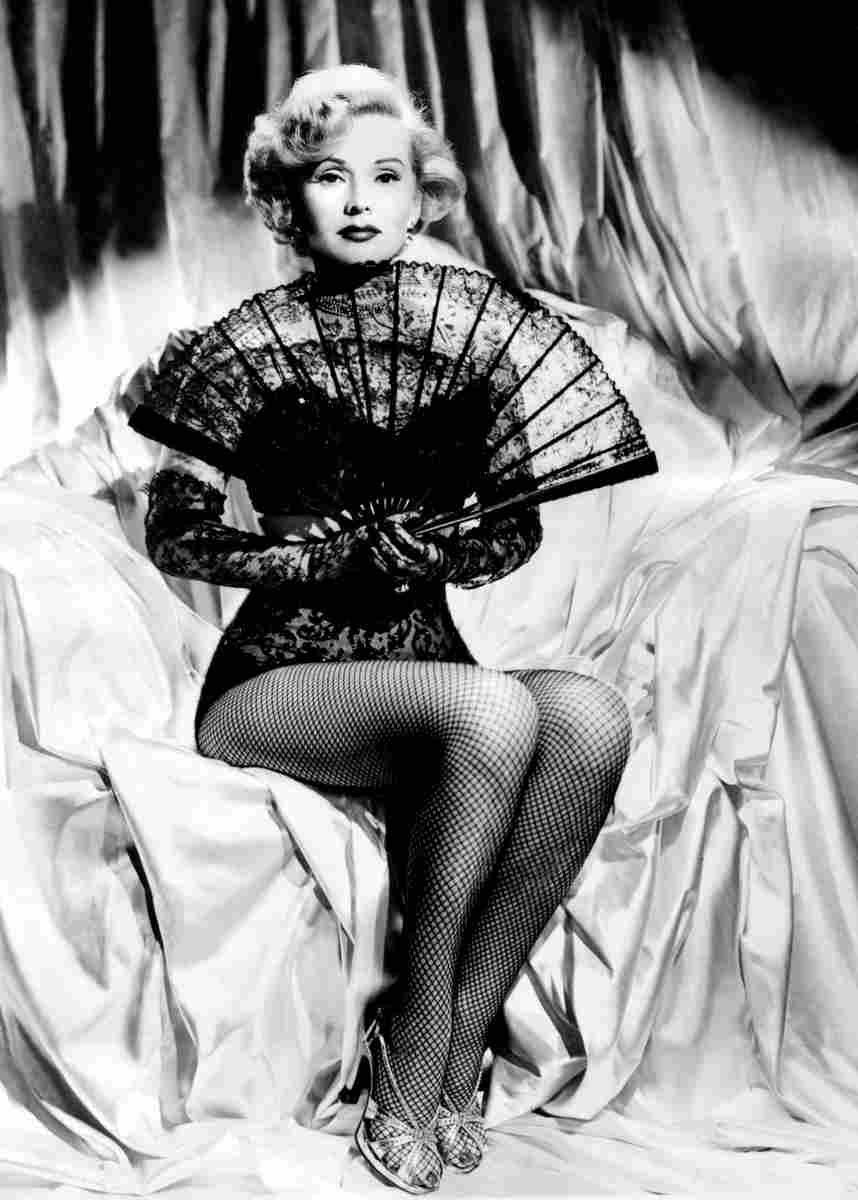 Gabor Zsa Zsa 6 film star poster A4 Photo Print