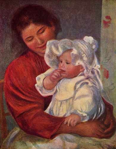 Gabrielle And Jean 1895 A4 Photo Print