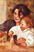 Gabrielle And Jean Renoir Impressionism A4 Photo Print