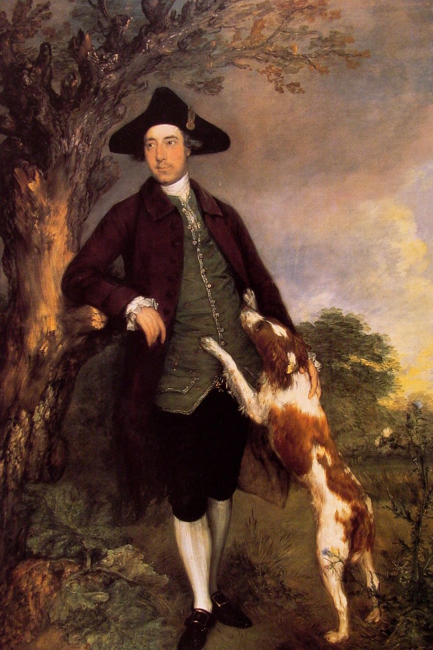 Gainsborough George, Lord Vernon 1767 Art A4 Photo Print