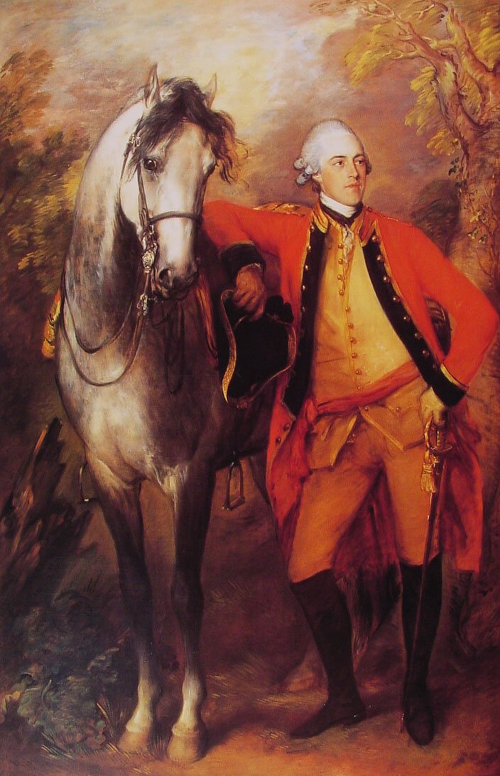 Gainsborough Lord Ligonier 1770 Art A4 Photo Print