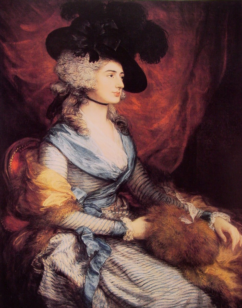 Gainsborough Mrs Sarah Siddons 1785 Art A4 Photo Print