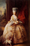 Gainsborough Queen Charlotte 1781 Art A4 Photo Print