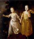 Gainsborough Thomas Painters Daughters A4 Photo Print