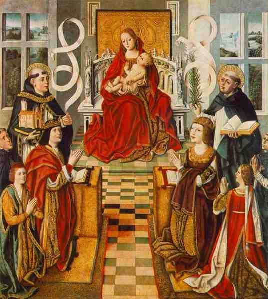 Gallego Fernando Madonna Of The Catholic Kings A4 Photo Print