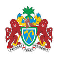 Gambia Coat Of Arms N4883 A4 Photo Print