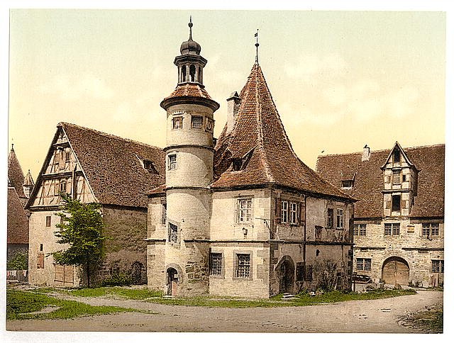 Gamekeepers house Bavaria Vintage A4 Photo Print