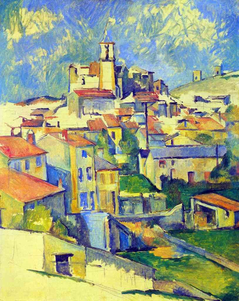 Gardanne Cezanne A4 Photo Print