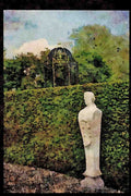 Garden 346008 Bust And Gazebo Kew Gardens, England A4 Limited Edition Watercolour Print