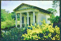 Garden 346034 Classicial Pavillion Kew Gardens, England A4 Limited Edition Watercolour Print