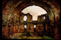 Garden 346078 Arch Fountains Abbey, England A4 Limited Edition Watercolour Print