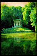 Garden 346087 Belvedere Versaille, France A4 Limited Edition Watercolour Print