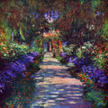 Garden At Giverny Monet A4 Photo Print