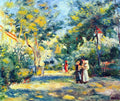 Garden In Montmartre Renoir A4 Photo Print