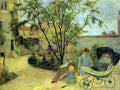 Garden In Rue Carcel Gauguin A4 Photo Print