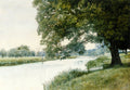 Garden William Fraser The River Ouse Bedfordshire Art A4 Photo Print