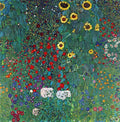 Garden With Crucifix 2Lg Klimt A4 Photo Print