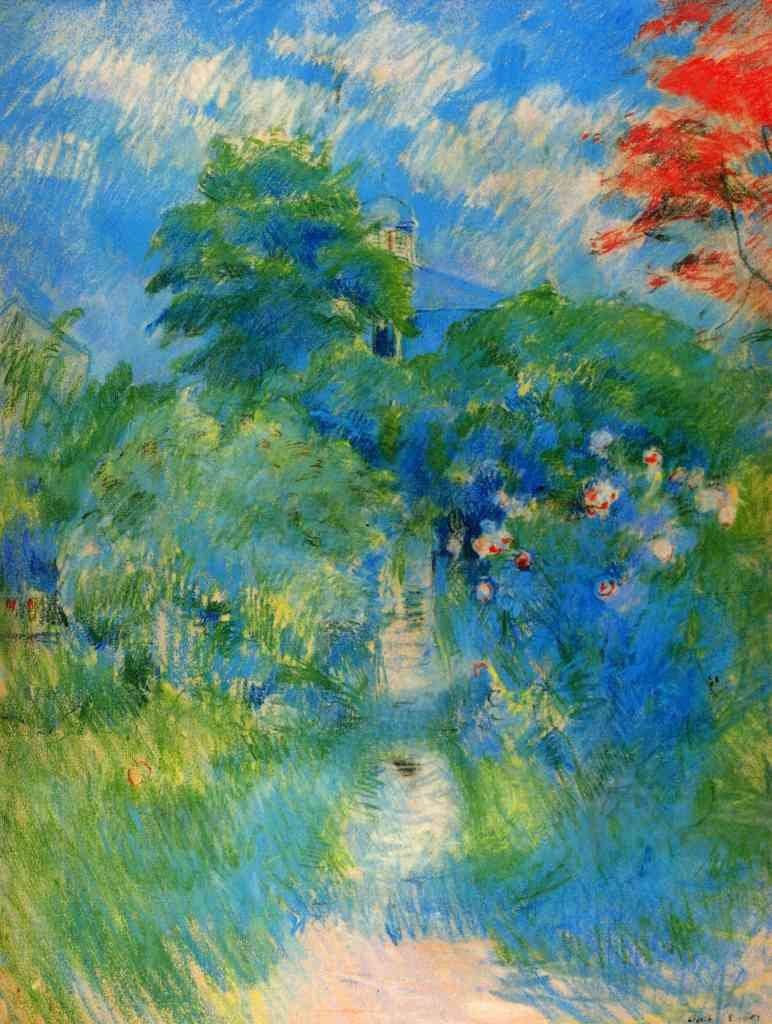 Gardenpath In Mezy Morisot A4 Photo Print
