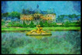 Gardens 214007 Vaux Le Vicompe, France A4 Limited Edition Watercolour Print