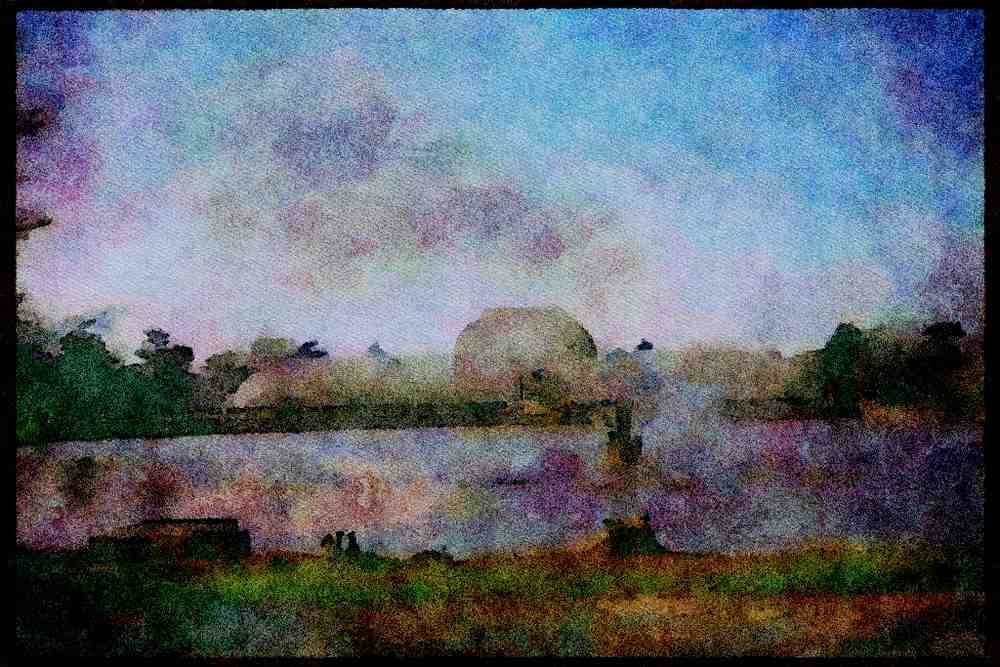 Gardens 214028 Kew Gardens, England A4 Limited Edition Watercolour Print
