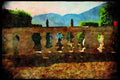 Gardens 214035 Villa Carlotta, Lac Como, Italy A4 Limited Edition Watercolour Print