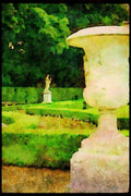 Gardens 214043 Versailles, France A4 Limited Edition Watercolour Print