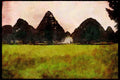 Gardens 214087 Hampton Court, England A4 Limited Edition Watercolour Print