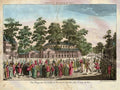 Gardens Renelagh Ball Masque London England Daumont 1770 Vintage A4 Photo Print