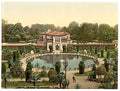 Gardens Wilhelmina Cannstatt Wurtemburg Vintage A4 Photo Print