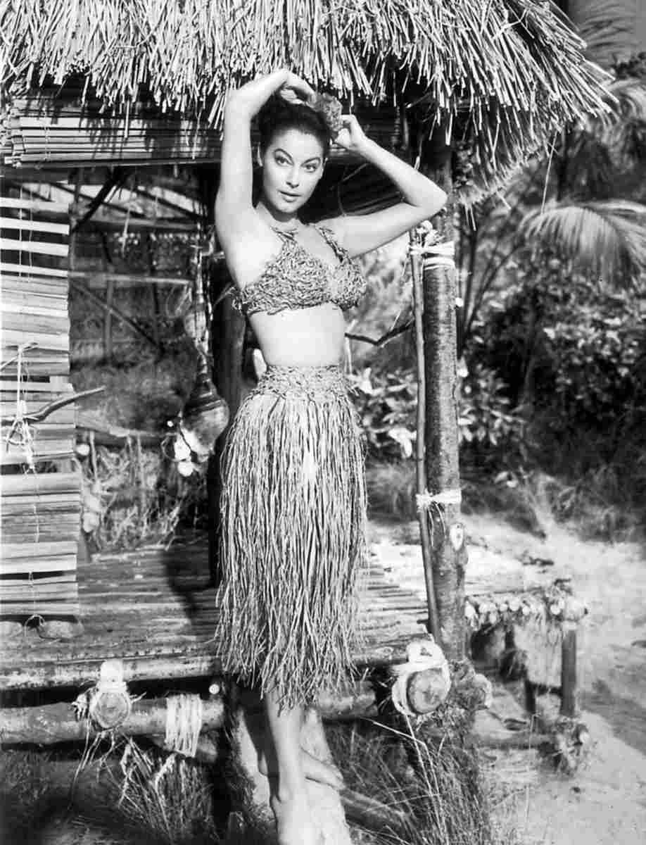 Gardner Ava Little Hut The z1 film star poster A4 Photo Print