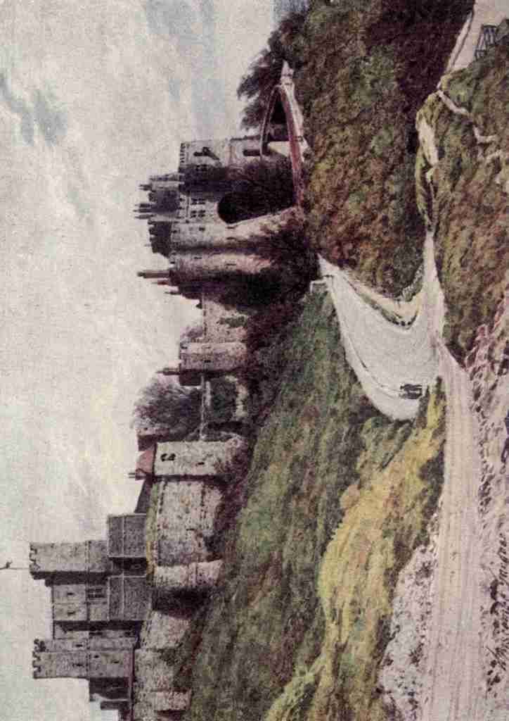 Gardner William Biscombe 1847 1919 British Castles 1911 Dover Castle Kent Vintage A4 Photo Print