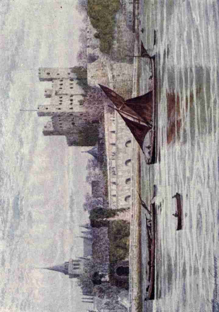 Gardner William Biscombe 1847 1919 British Castles 1911 Rochester Castle Kent A4 Photo Print