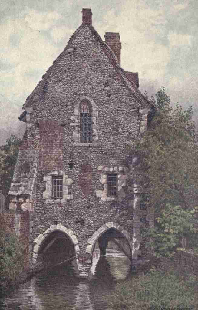 Gardner William Biscombe 1847 1919 Canterbury 1907 The Greyfriars House A4 Photo Print