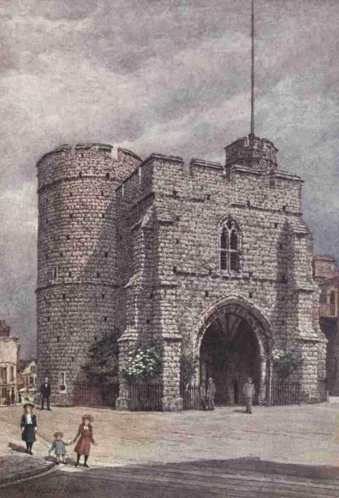 Gardner William Biscombe 1847 1919 Canterbury 1907 Westgate A4 Photo Print