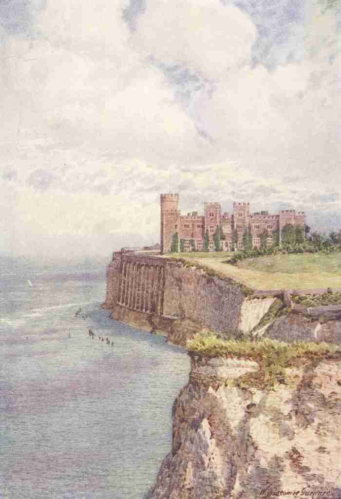Gardner William Biscombe 1847 1919 Kent 1906 Kingsgate Castle A4 Photo Print