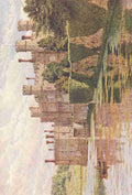 Gardner William Biscombe 1847 1919 Kent 1906 Leeds Castle The West Face Vintage A4 Photo Print