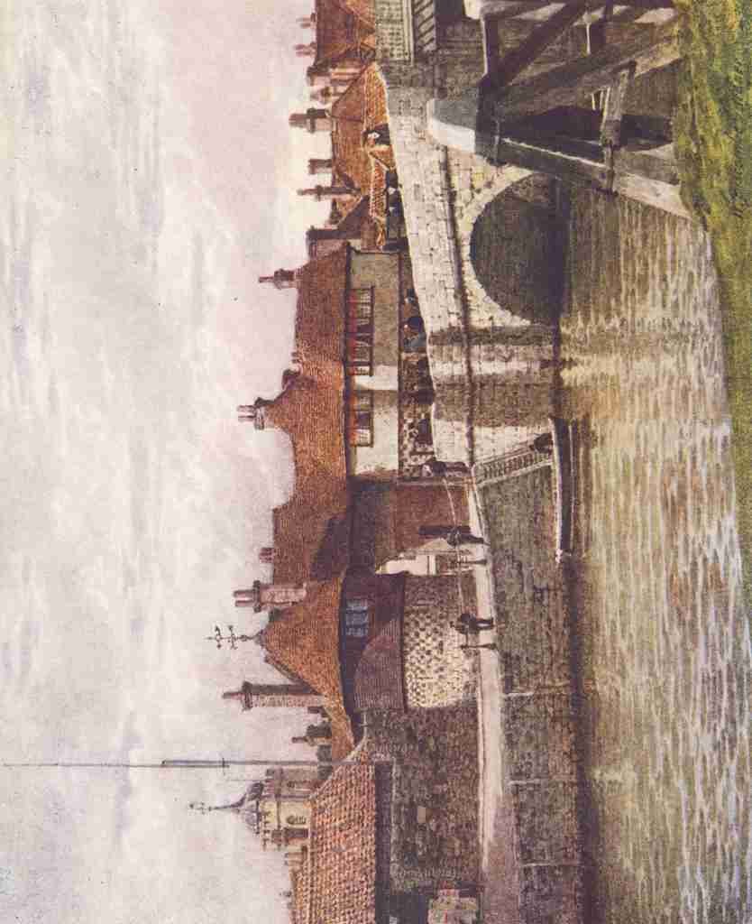 Gardner William Biscombe 1847 1919 Kent 1906 The Barbican Sandwich A4 Photo Print