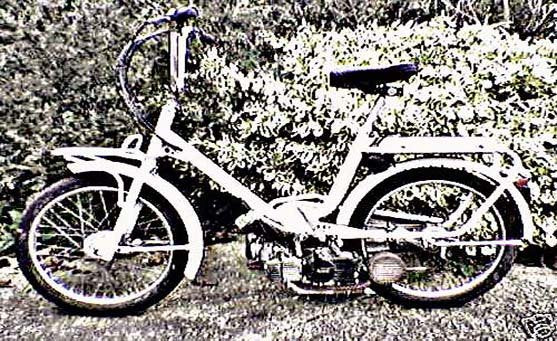 Garelli 1966 motorbike A4 Photo Print