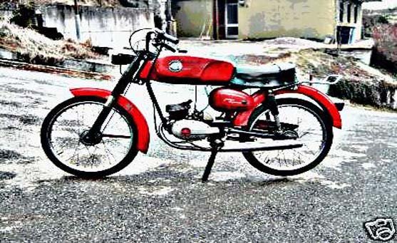 Garelli Junior Turismo motorbike A4 Photo Print