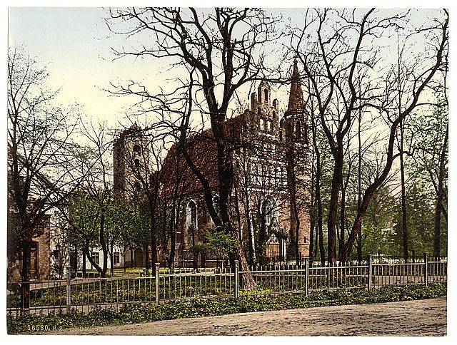 Garnisons Church Bromberg Silesia Vintage A4 Photo Print