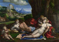 Garofalo An Allegory of Love A4 Photo Print