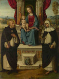 Garofalo The Virgin and Child with Saints A4 Photo Print