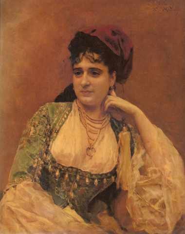 GarretRaimundo De Madrazo Portrait Of Lady A4 Photo Print