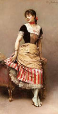 GarretRaimundo De Madrazo Y Portrait Of Aline Masson A4 Photo Print