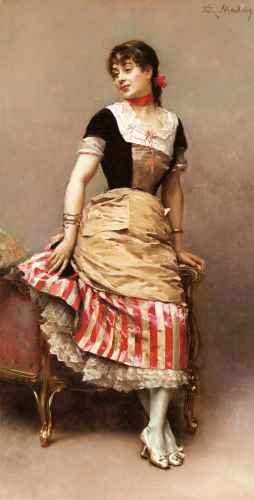 Garreta Raimundo De Madrazo Y A Portrait Of Aline Masson A4 Photo Print