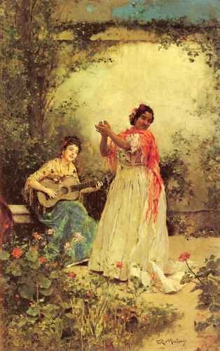 Garreta Raimundo De Madrazo y Bella y Canto A4 Photo Print