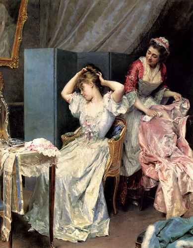 Garreta Raimundo De Madrazo y La Toilette A4 Photo Print